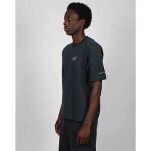 Siegelman Stable Embroidered Navy Classic Tee